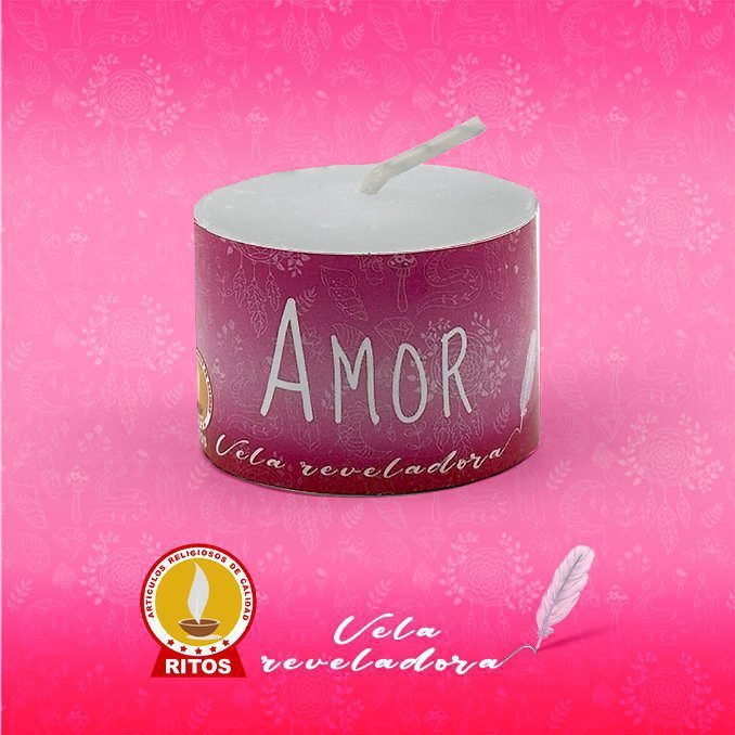 Vela Reveladora Amor