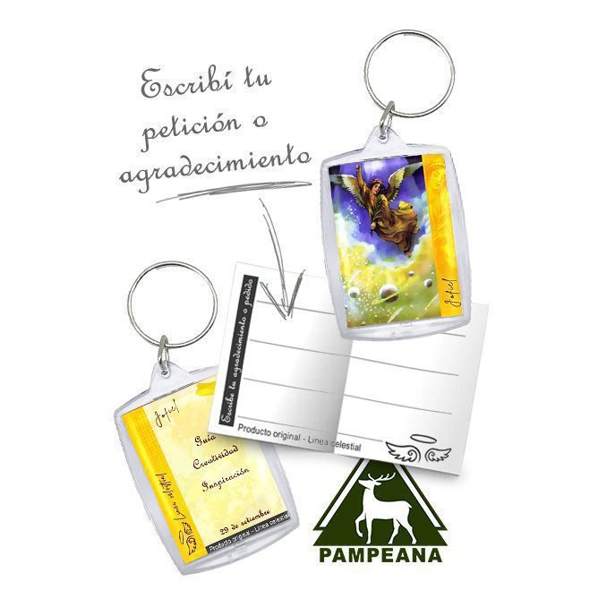 Llavero Arcangel Jofiel (línea celestial)