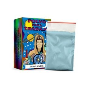 Atrae hombre en polvo de trabajo