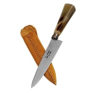 Faca empuñadura de guampa