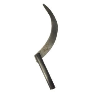 Herramienta hoz en metal