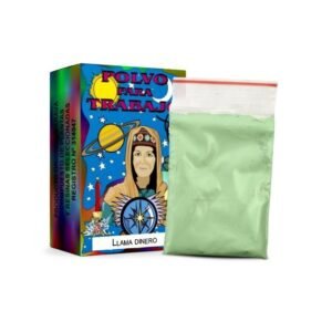 Llama dinero en polvo de trabajo