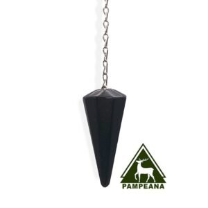 Péndulo de Piedra Obsidiana