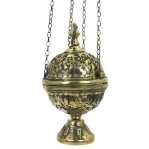 Sahumeriador de bronce