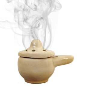 Sahumeriador de ceramica - Lampara