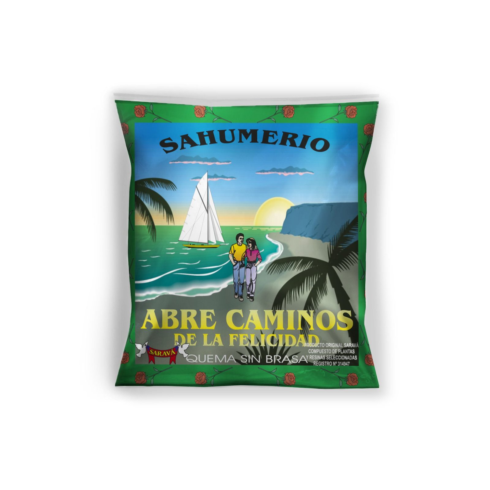 Abre caminos de la felicidad sahumerio en polvo