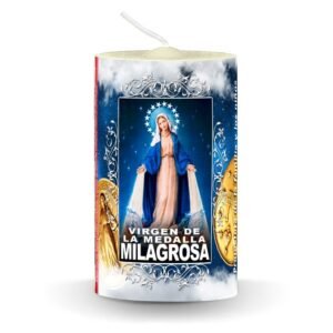 Velon con oracion de Virgen de la medalla milagrosa 1 Velon con oracion de Virgen de la medalla milagrosa
