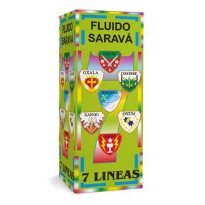 Siete lineas en fluido