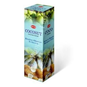 Coco sahumerio en varitas