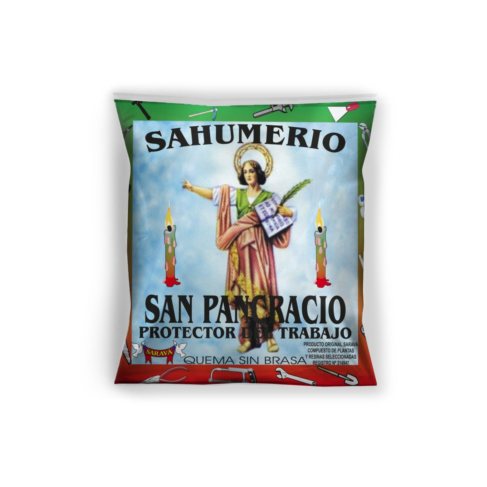 San Pancracio sahumerio en polvo