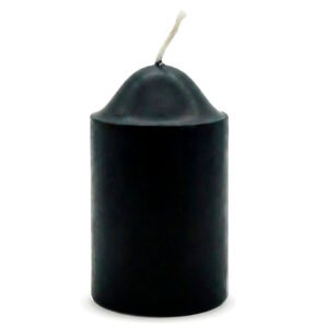 Velon pilar chico de 4x6cm liso Negro