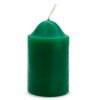 Velon pilar chico de 4x6cm liso Verde