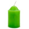 Velon pilar chico de 4x6cm liso Verde Manzana