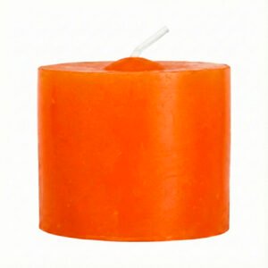 Velón cilíndrico 6x5 Naranja
