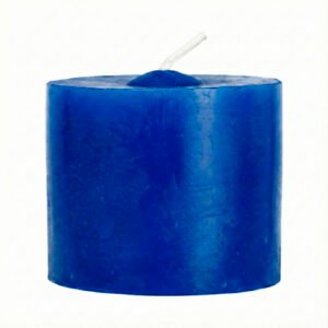 Velón cilíndrico 6x5 Azul