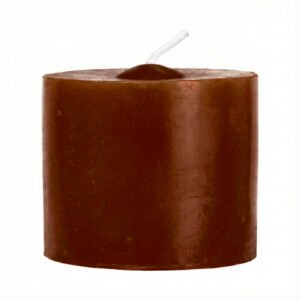 Velón cilíndrico 6x5 Marrón