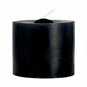 Velón cilíndrico 6x5 Negro