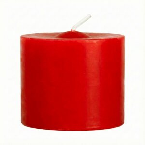 Velón cilíndrico 6x5 Rojo