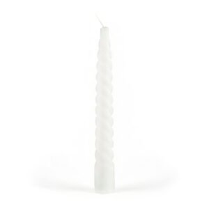 Vela torneada Blanca