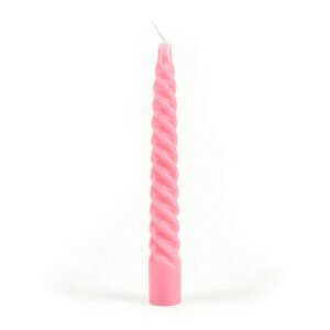 Vela torneada Rosada