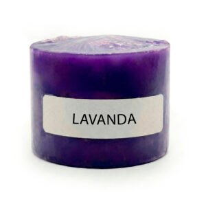Velón 6×5 Aromático de Lavanda