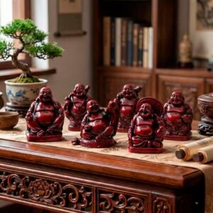 Buditas morados sonrientes