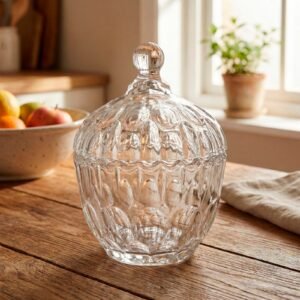 Caramelera de vidrio circulos