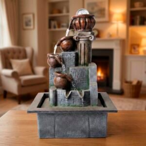 Fuente de agua tres Jarrones alta