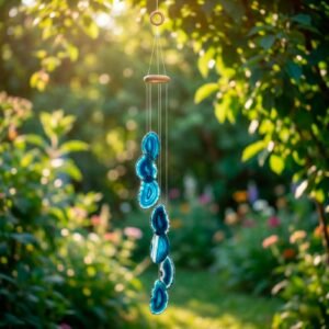 Llamador de Ángeles de piedras energéticas