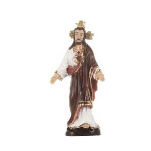 Corason-de-Jesus-manto-rojo-Resina-1.jpg Corazon de Jesus (Resina) (ropa vermelha)