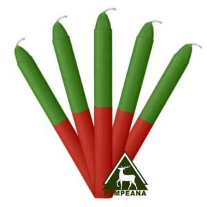 Vela N4 verde y roja