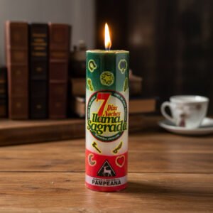 Velón 7 días marron