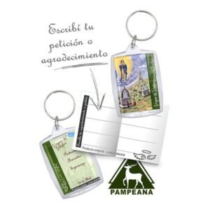 Llavero Virgen del Verdún ( línea celestial )