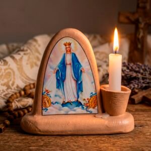 Candelabro Altar Virgen Milagrosa